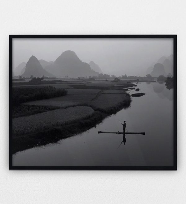 Bamboo Raft on Yu Long River Russel Wong