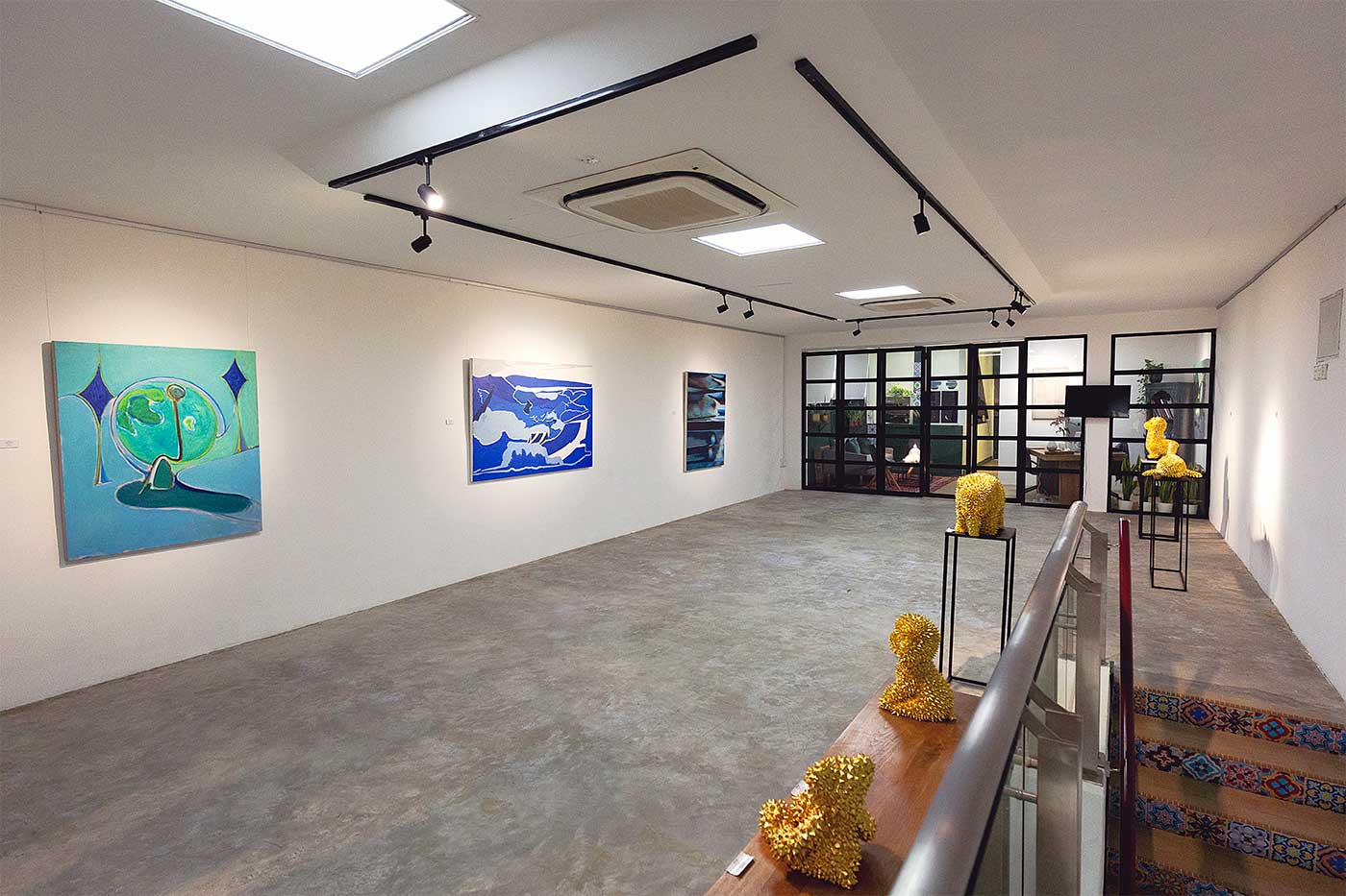 Internal Photo of Asian Art Platforms Gallery Space