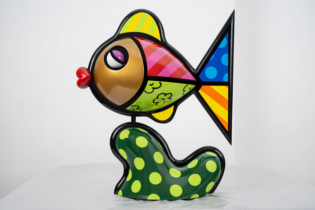 Britto Romero Damaged sculpture repair